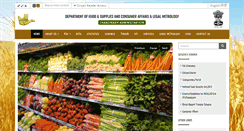Desktop Screenshot of chdfood.gov.in